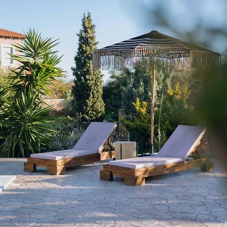 Khloi Seaside "Stone & Light Villa Ii" Close To Aegina City מראה חיצוני תמונה