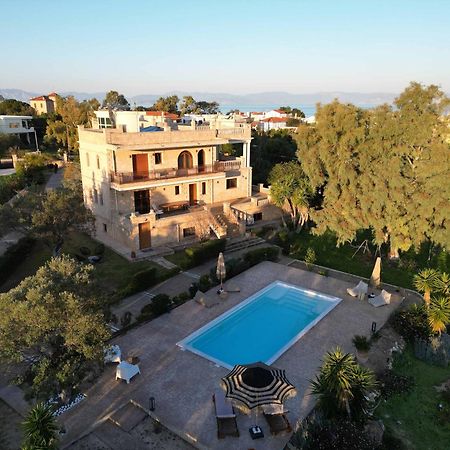 Khloi Seaside "Stone & Light Villa Ii" Close To Aegina City מראה חיצוני תמונה