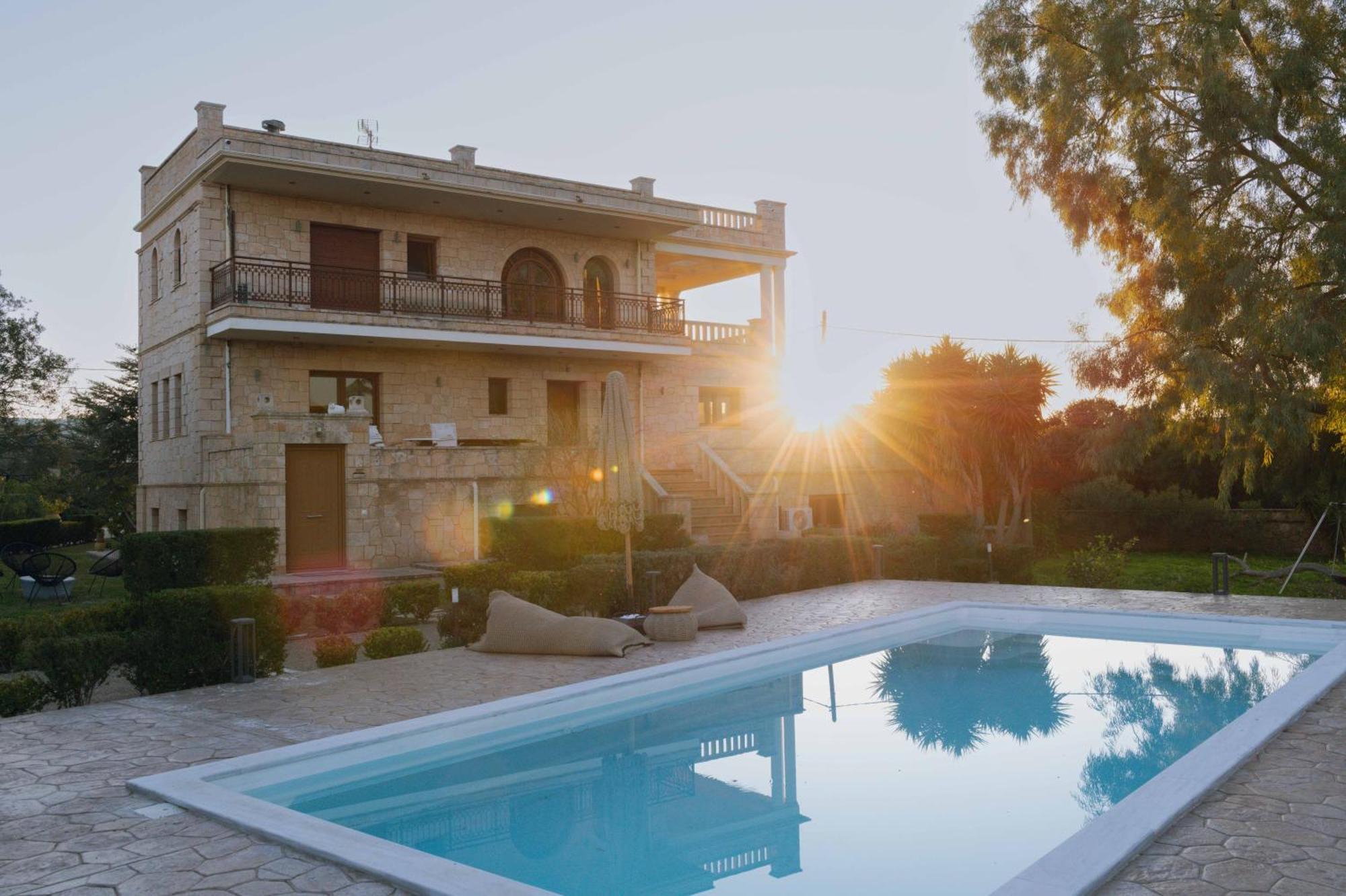Khloi Seaside "Stone & Light Villa Ii" Close To Aegina City מראה חיצוני תמונה
